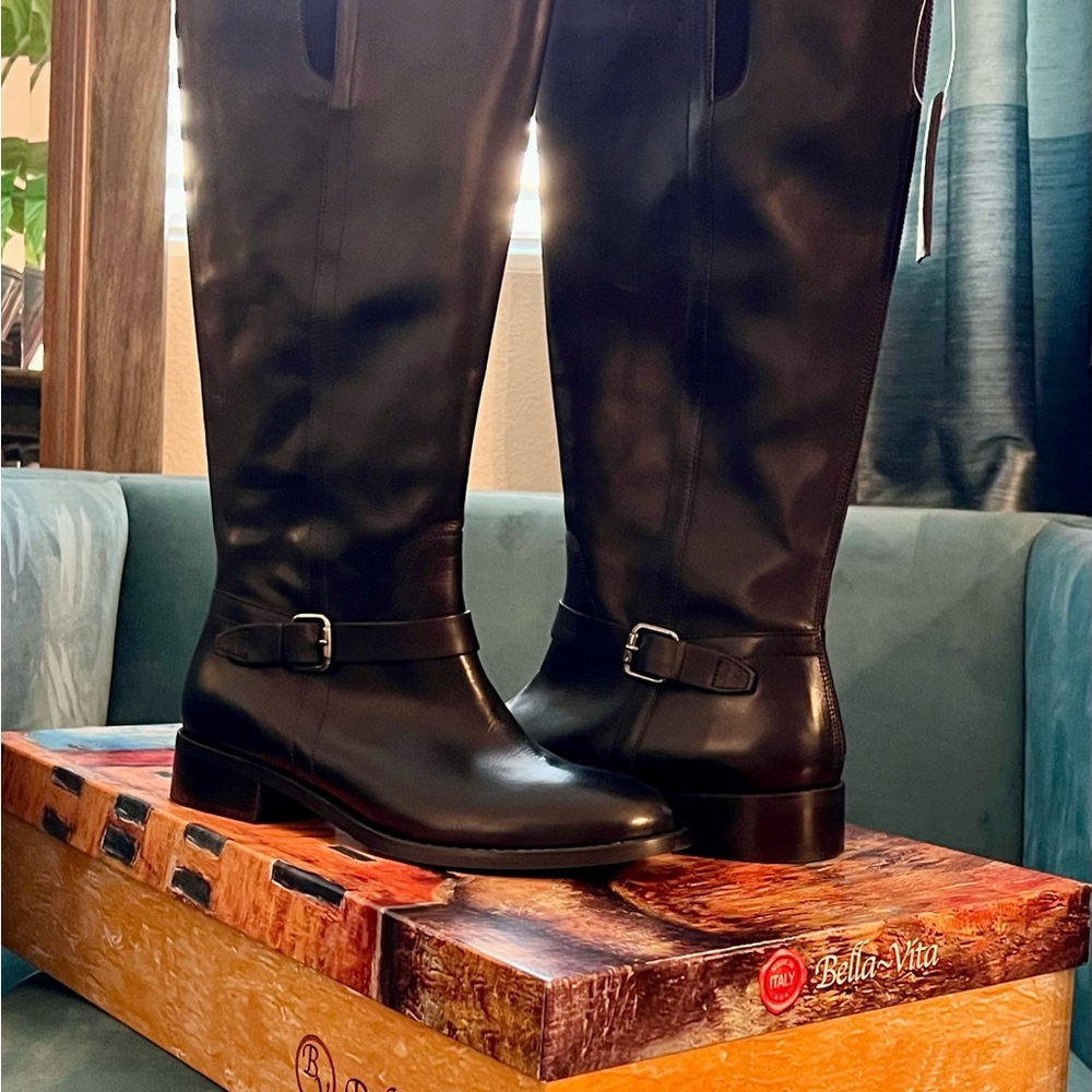 Bella-Vita tall Italian Leather Riding Boots - luxurious and classic!